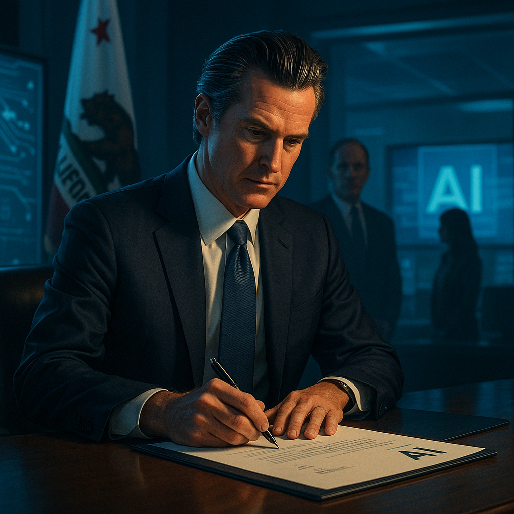 California Governor Signs AI Executive Order, Cementing State as De Facto National Standard