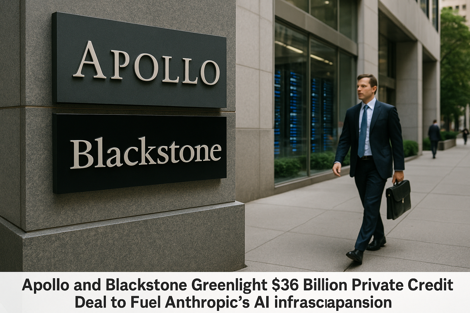 Apollo and Blackstone Greenlight $36 Billion Private Credit Deal to Fuel Anthropic’s AI Expansion