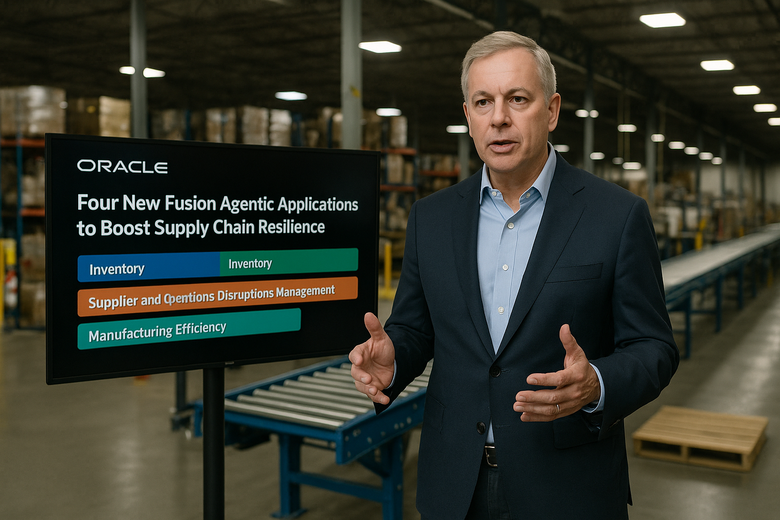 Oracle Unveils Four New Fusion Agentic Applications to Boost Supply Chain Resilience
