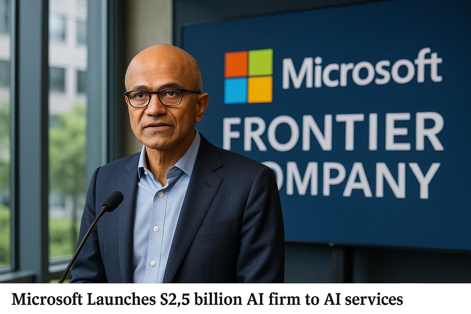 Microsoft Launches $2.5 Billion AI Services Firm to Accelerate Enterprise Adoption