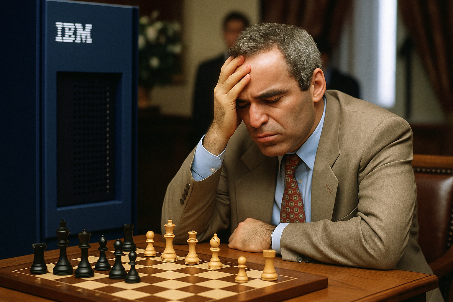 Deep Blue Defeats Garry Kasparov