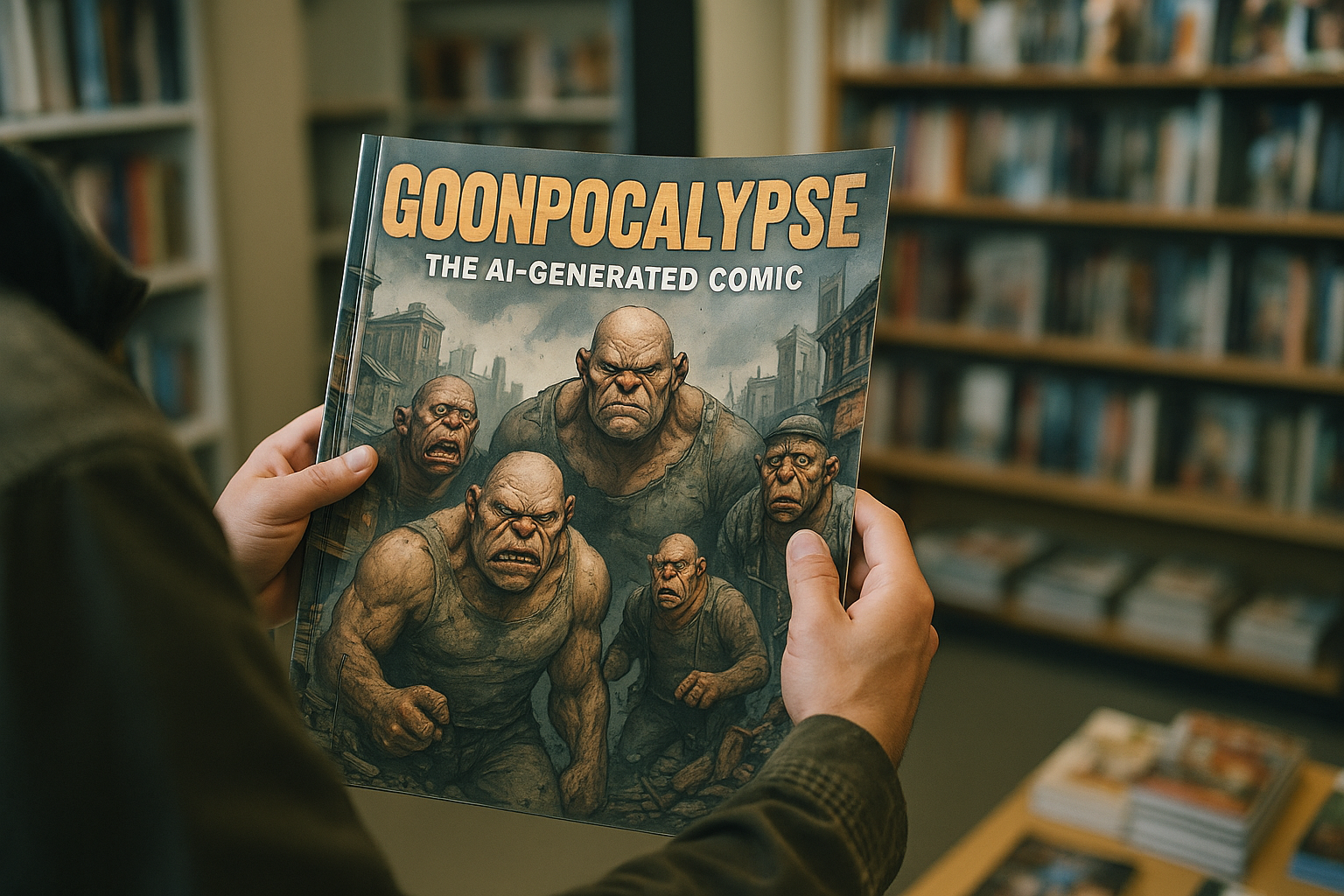 Goonpocalypse: The AI-Generated Comic